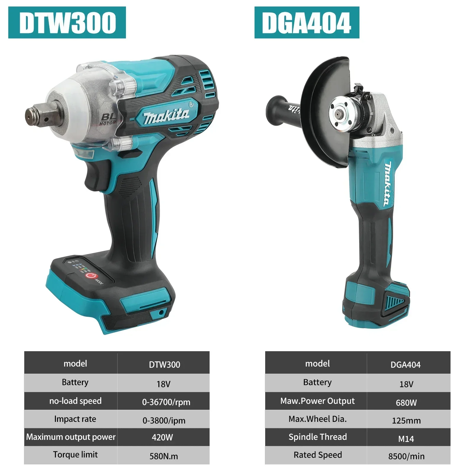 Makita DTW300 veya DGA404 Comb - Makita Drill Dtw300 incelemesi ve fiyatı