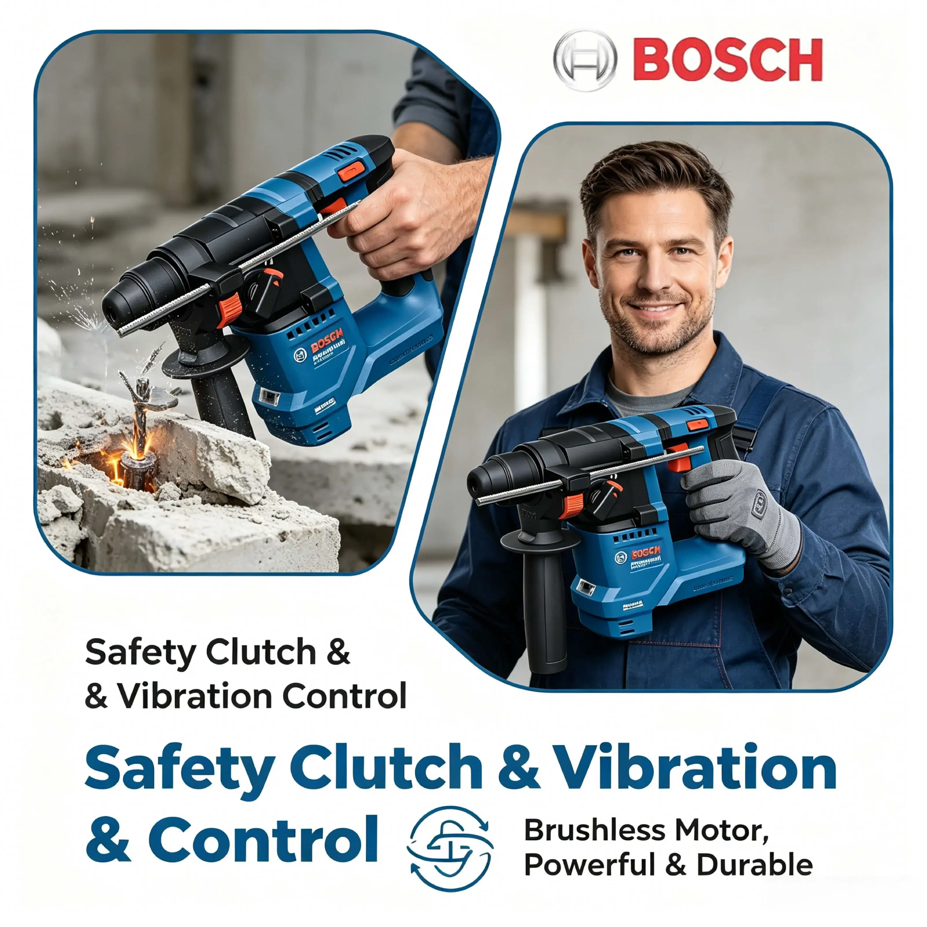 Bosch GBH 18V-18 18V Fırçasız  - Power Tools Professional incelemesi ve fiyatı